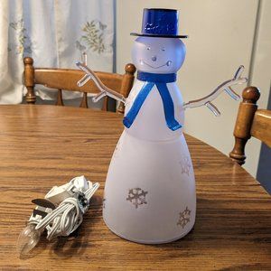 Avon snowman light up